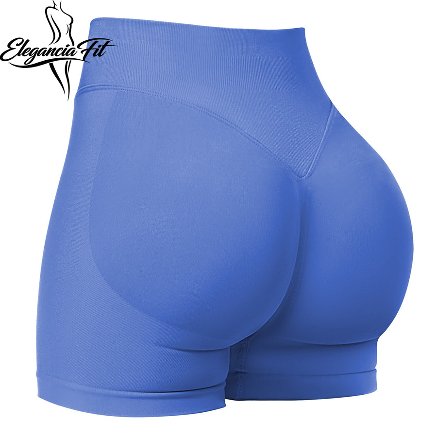 Seamless Peach Lift Shorts Elegancia Fit