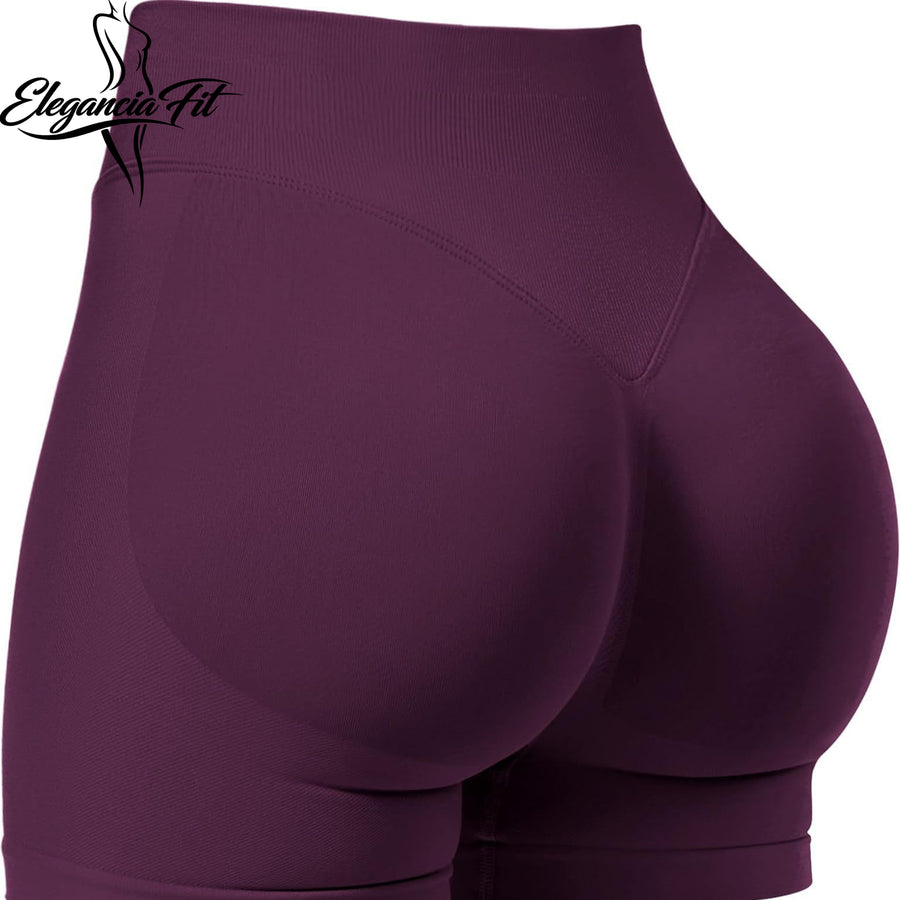 Seamless Peach Lift Shorts Elegancia Fit