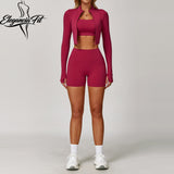 Biker Shorts Set Elegancia Fit