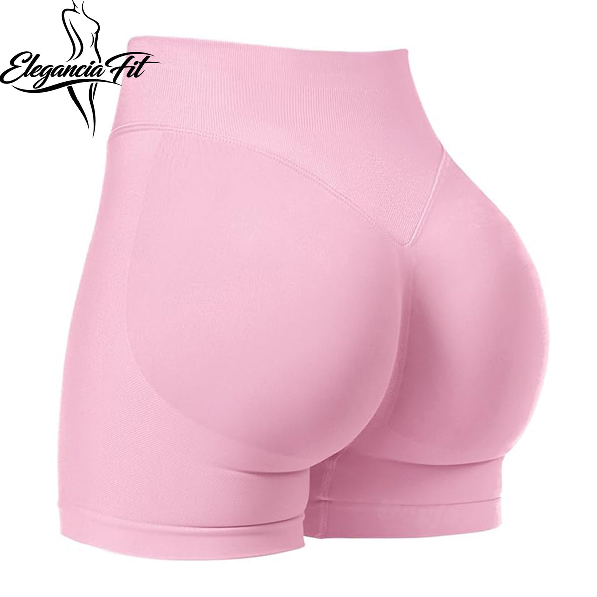 Seamless Peach Lift Shorts Elegancia Fit