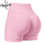 Seamless Peach Lift Shorts Elegancia Fit