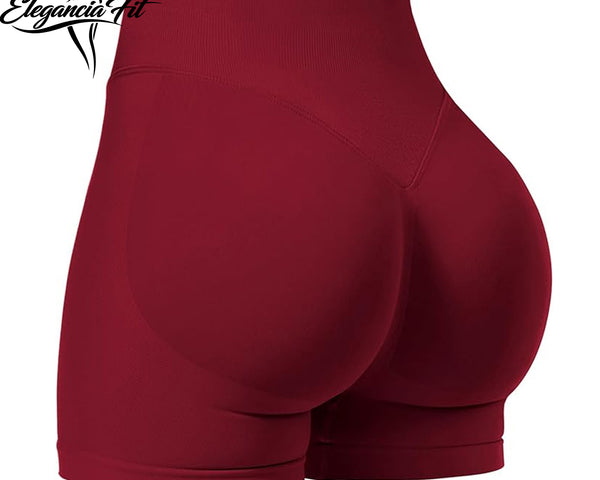 Seamless Peach Lift Shorts Elegancia Fit