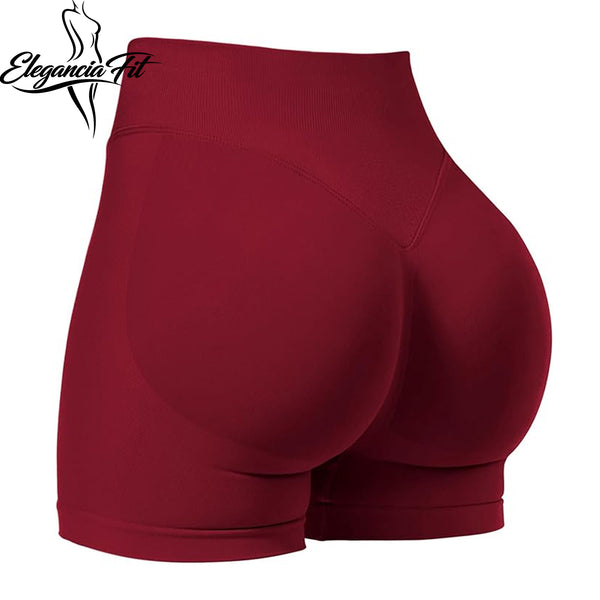 Seamless Peach Lift Shorts Elegancia Fit