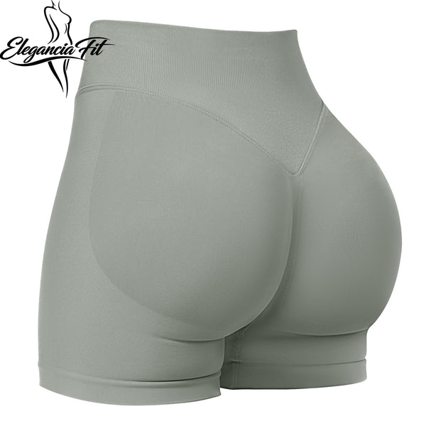 Seamless Peach Lift Shorts Elegancia Fit