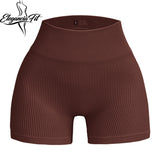 Seamless Yoga Shorts Elegancia Fit