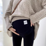 Not Tight Belly Casual Leggings High Elastic Maternity Belly Support Pants Elegancia Fit