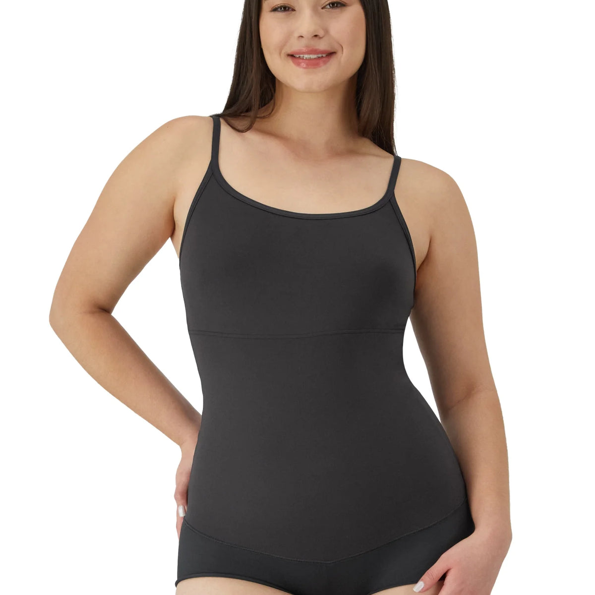 Womens Shapewear, Firm Tummy Control Body Shaper, Smoothing No-Show Slimming Shapewear, W83055