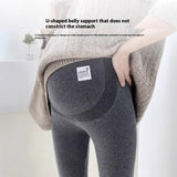 Not Tight Belly Casual Leggings High Elastic Maternity Belly Support Pants Elegancia Fit
