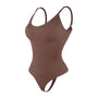 Women wearing a smoothing shapewear bodysuit enhancing body contours